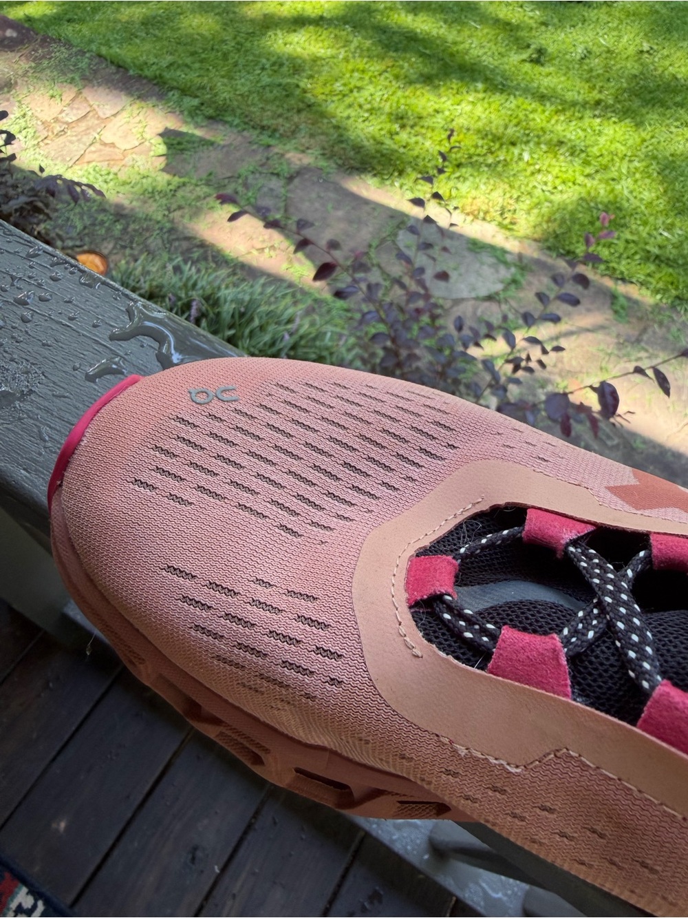 On Running Cloudmonster Rose Pink Women's Athletic Shoes Size 9 - Picture 16 of 16